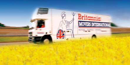 Britannia Beckwith Removals of Brighton.